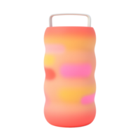 Portable Colorful LED Lantern with Handle png