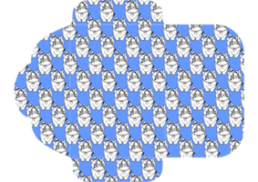 Playful Kitten Pattern Envelope Design png