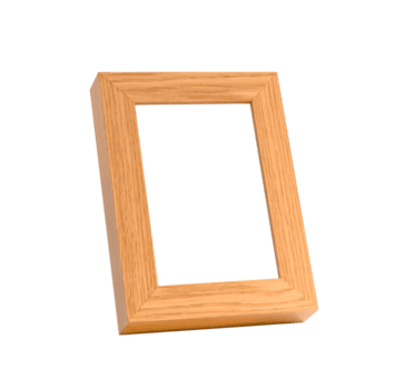 imagen marco aislado.marrón de madera marco en sencillo estilo con vacío espacio para fotos o textos,verticales imagen foto marco Bosquejo cortar fuera png