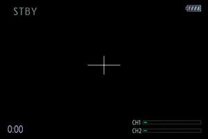 Camera recording screen overlay. Dslr camera frame viewfinder, screen of recorder elements. photo