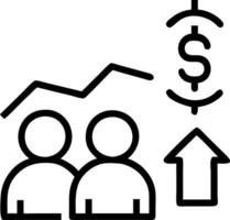 yield and investment and resources vector