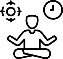 wellness routine hacks optimized schedules streamlined tasks steady progress fewer distractions more ease calm focus vector