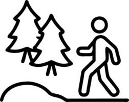 Wanderer steps moss floor hush under branches tall forms shelter heart slows presence grows gently vector