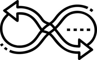 time warp and future and paradox vector