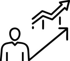 Strategist hovers near data chart pastel arcs shift chest loosens mild hum aligns paths stable clarity forms vector