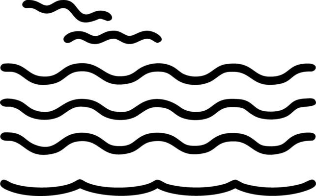 seascape and waves and tranquility