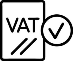 Salon owner in tidy corner updates pricing integrating VAT for beauty salons preserving style and adherence to standards vector