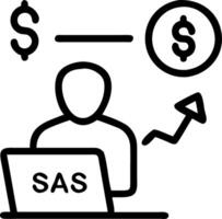 SaaS founder in quiet workspace applies formulas for VAT for SaaS businesses integrating correct rates into subscription fees vector