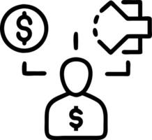 Role play innovator drifts void harnessing fintech solutions streamlining access simplifying returns quietly vector