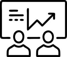 profit and loss and analysis and metrics vector