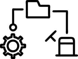 productivity and workflow and automation vector