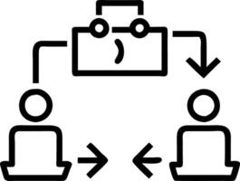 productivity and workflow and process vector