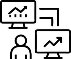 productivity and output and tracking vector