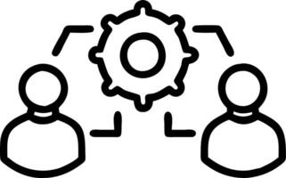 productivity and output and collaboration vector