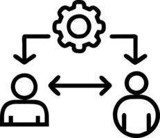 productivity and optimization and collaboration vector
