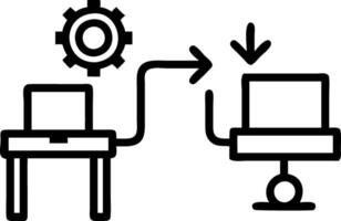 productivity and optimization and automation vector