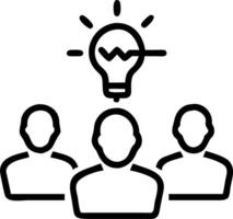 productivity and focus and innovation vector