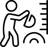Performer adjusts metrics panel subtle increments form chest eases mild hum sinks marrow fresh insights sprout vector