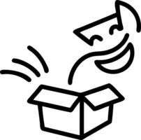 levity and laughter and joy and delight vector