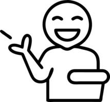 levity and laughter and happiness and amusement vector