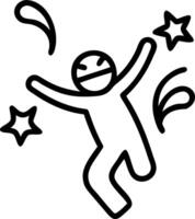 levity and laughter and glee and delight vector