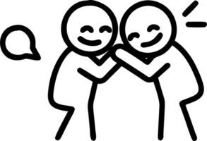 levity and laughter and fun and banter vector