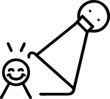 levity and laughter and comedy and jokes vector