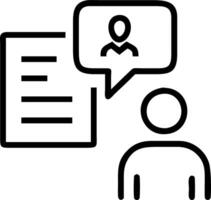 interview and skills and strategy vector