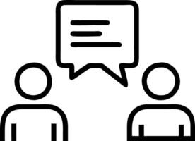 interview and skills and evaluation vector