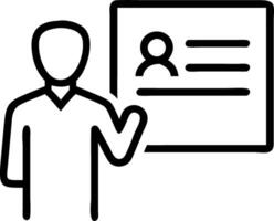 interview and questions and resume vector