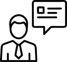 interview and presentation and performance vector