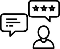 interview and feedback and performance vector