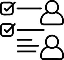 interview and assessment and experience vector