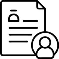 interview and assessment and evaluation vector