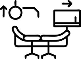 hospital environment innovation cutting edge tools flexible labs adaptive furniture evolving solutions constant learning forward thinking vector
