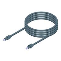 Fiber optic cable connecting devices with high speed data transfer capabilities vector