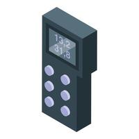 Digital multimeter measuring electrical parameters vector