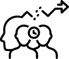growth mindset and progress and reflection vector