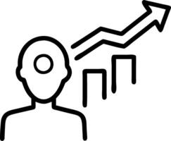 growth mindset and progress and success vector
