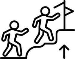 growth mindset and potential and challenges vector