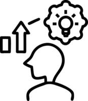 growth mindset and learning and innovation vector