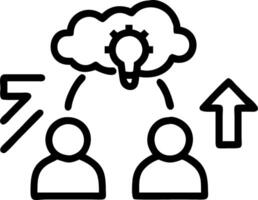 growth mindset and adaptability and reflection vector