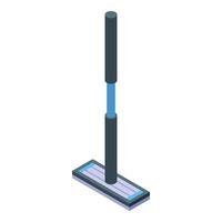 Cleaning mop with detachable handle maintaining hygiene vector