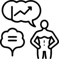 growth hormone and endocrine and fitness vector