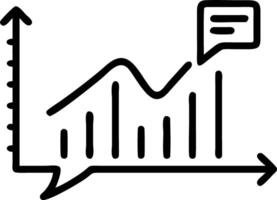 Executive views brand growth chart subtle bars morph chest eases mild hum aligns message stable presence shines vector