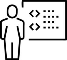 Executive checks tech lattice subtle code lines float chest eases mild glow bridges gaps stable form stands vector