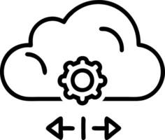 ERP on cloud and management and performance vector