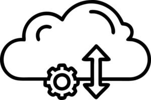ERP on cloud and automation and performance vector