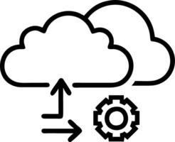 ERP migration and transition and planning vector