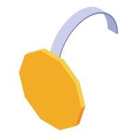 Wobbler tag hanging with blank space for advertisement or price tag vector